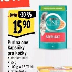 Kapsičky pro kočky One Purina
