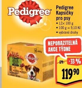 Kapsičky pro psy Pedigree