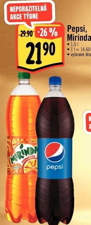 Limonáda Pepsi