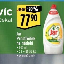 Prostředek na nádobí Jar