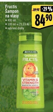 Šampon Fructis Garnier