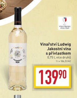 Vinařství Ludwig Jakostní vína s přívlastkem