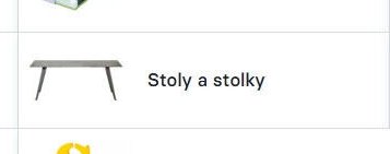 Stoly a stolky