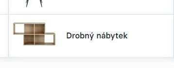 Drobný nábytek