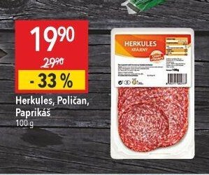 Herkules, Poličan, Paprikáš