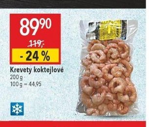 Krevety koktejlové
