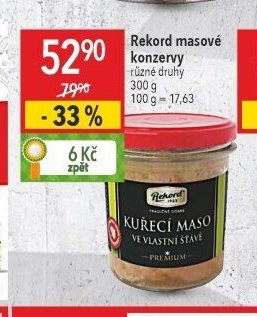 Rekord masové konzervy