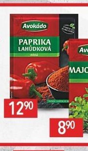 Avokádo Paprika lahůdková
