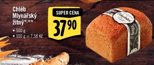 Chléb Mlynářský žitný Albert