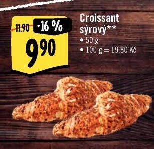Croissant sýrový