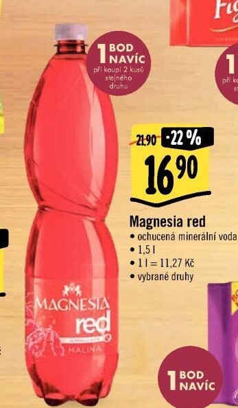Minerální voda Magnesia Red