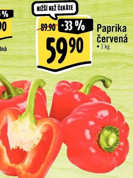 Paprika červená