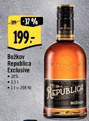 Rum Republica Exclusive Božkov