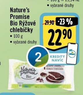 Rýžové chlebíčky bio Nature'