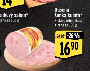 Šunka dušená kulatá standard Krásno