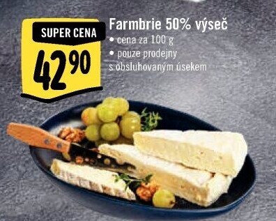 Sýr Farmbrie 50%