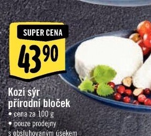 Sýr kozí přírodní