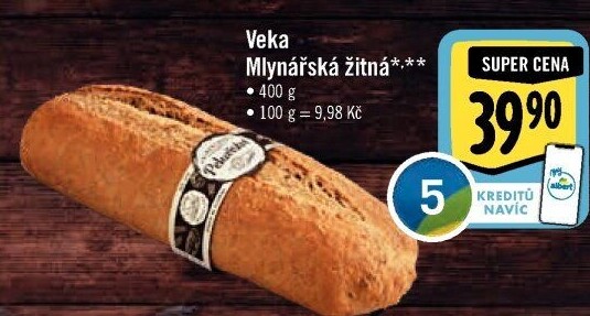 Veka Mlynářská žitná Albert