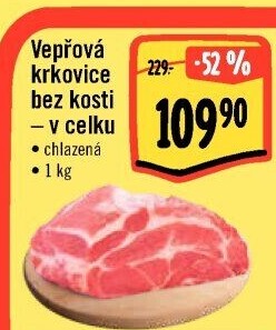 Vepřová krkovice bez kosti