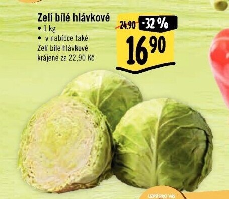 Zelí hlávkové bílé