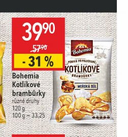 Bohemia Kotlíkové brambůrky