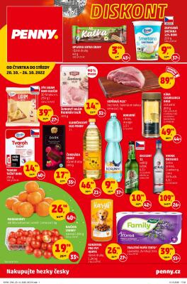akční leták Penny Market 20.10.2022-26.10.2022