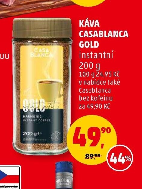 Káva Casablanca Gold 200 g