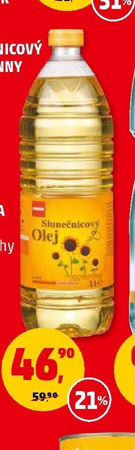 Slunečnicový olej Penny 1 l
