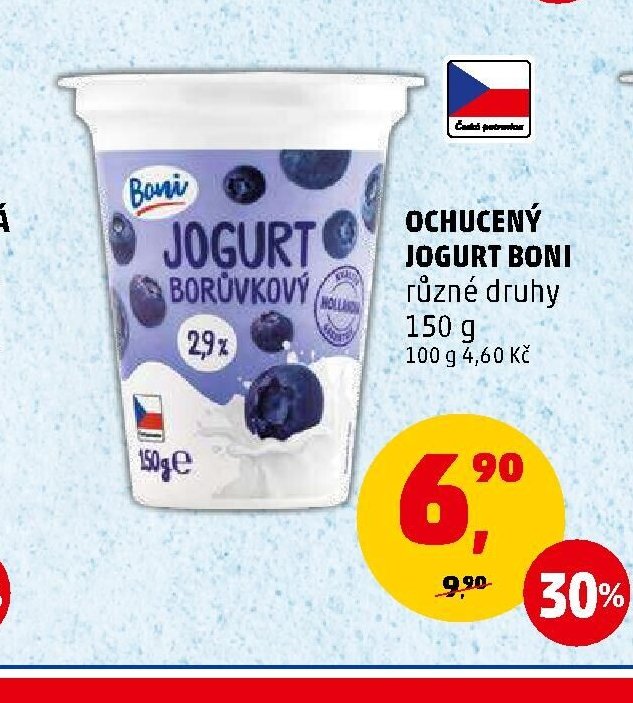OCHUCENÝ JOGURT BONI