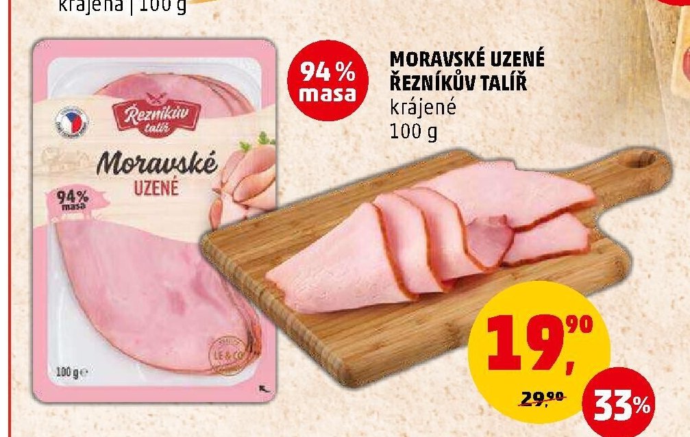 Moravské uzené Řezníkův talíř