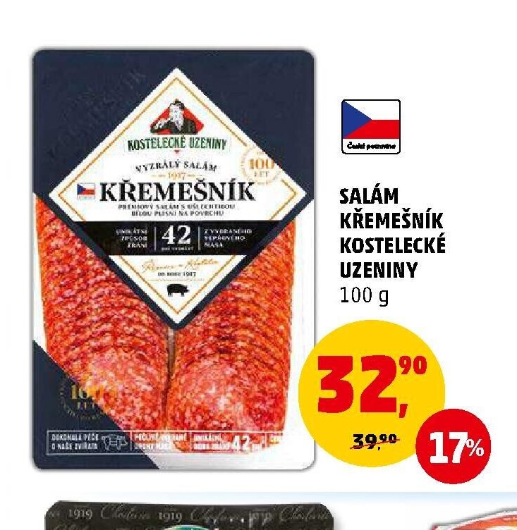 Salám Křemešník Kostelecké uzeniny