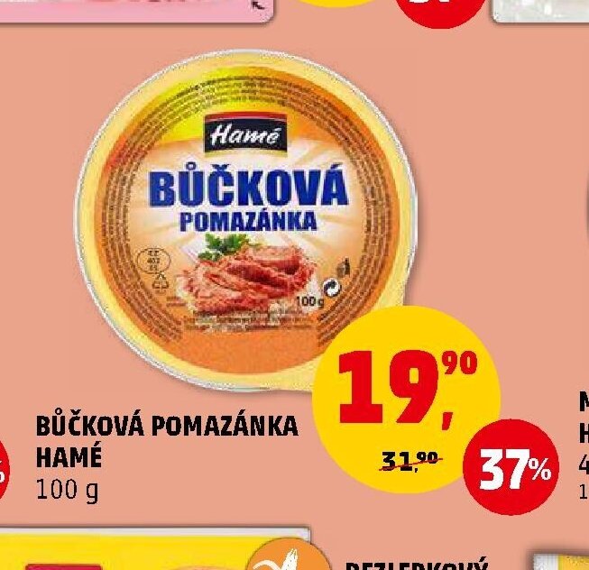 BŮČKOVÁ POMAZÁNKA HAMÉ