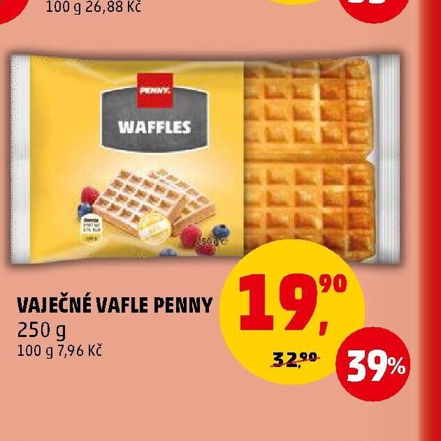 VAJEČNÉ VAFLE PENNY