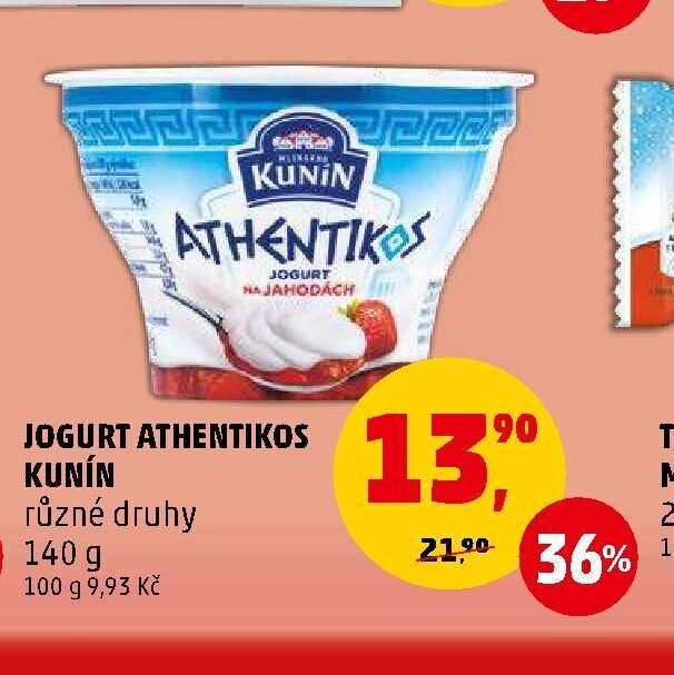 JOGURT ATHENTIKOS KUNÍN