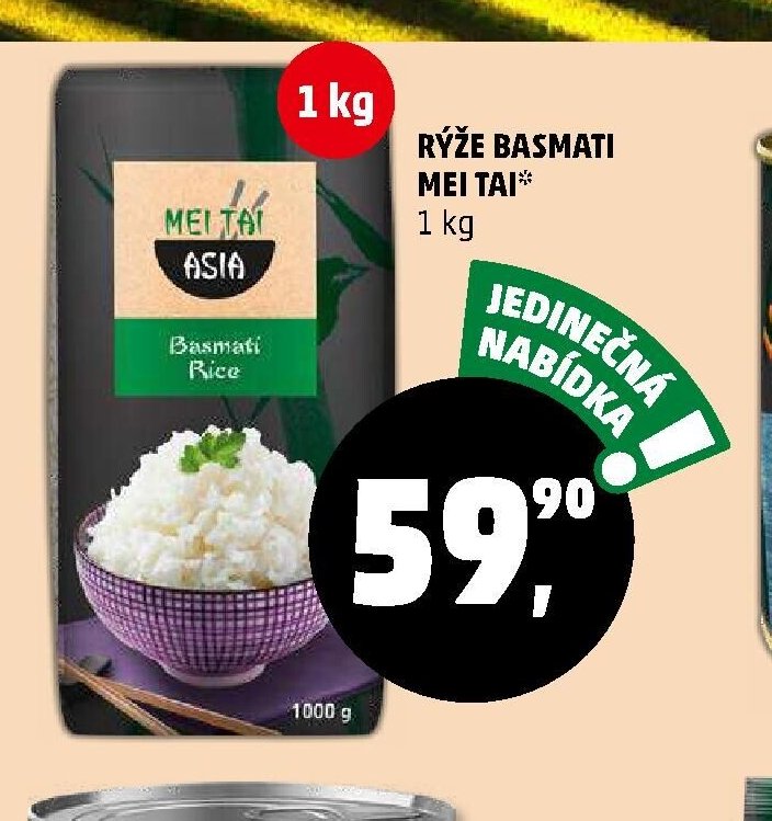 RÝŽE BASMATI MEI TAI