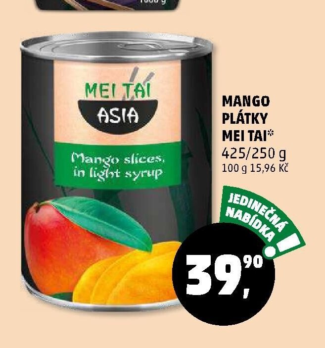 MANGO PLÁTKY MEI TAI