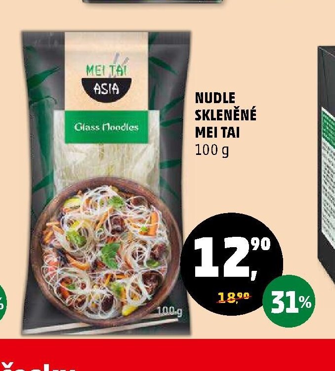NUDLE SKLENĚNÉ MEI TAI