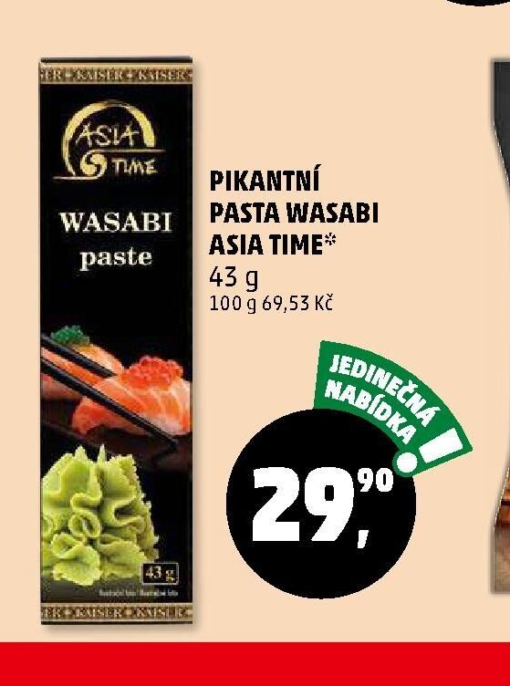 PIKANTNÍ PASTA WASABI ASIA TIME