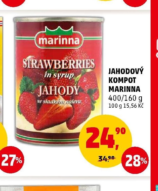 Jahodový kompot Marinna