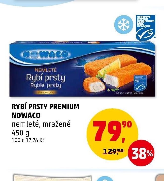 Rybí prsty Premium Nowaco