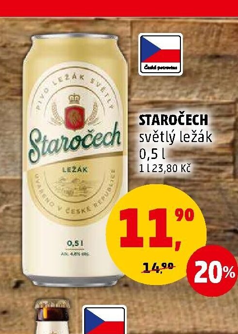 Staročech světlý ležák