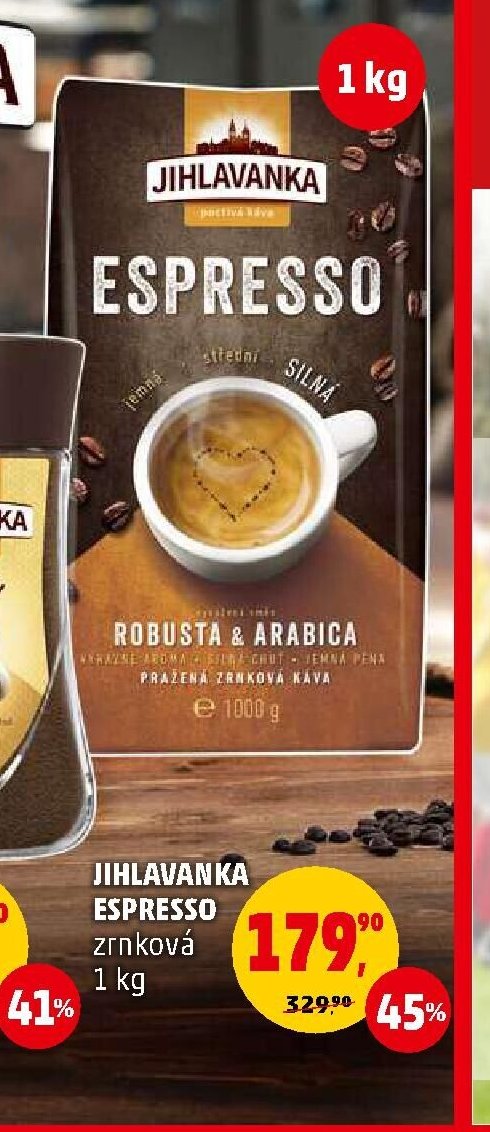 Jihlavanka Espresso zrnková