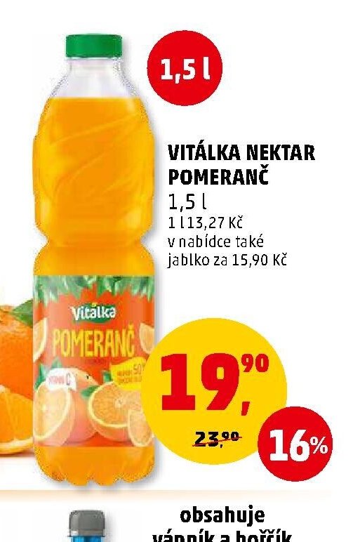 Vitálka Nektar Pomeranč