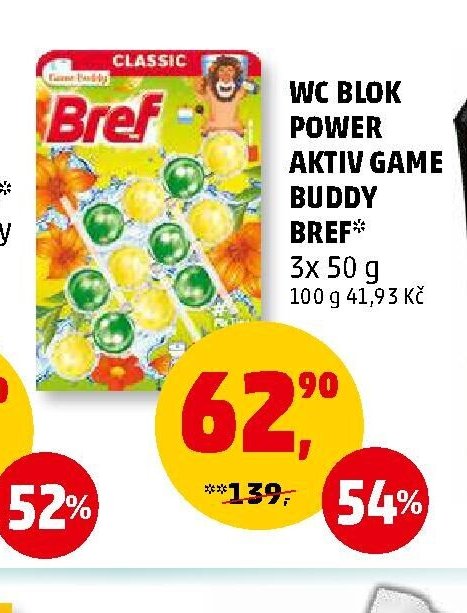 WC BLOK POWER AKTIV GAME BUDDY BREF