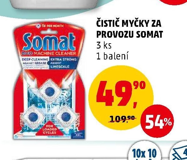 ČISTIČ MYČKY ZA PROVOZU SOMAT