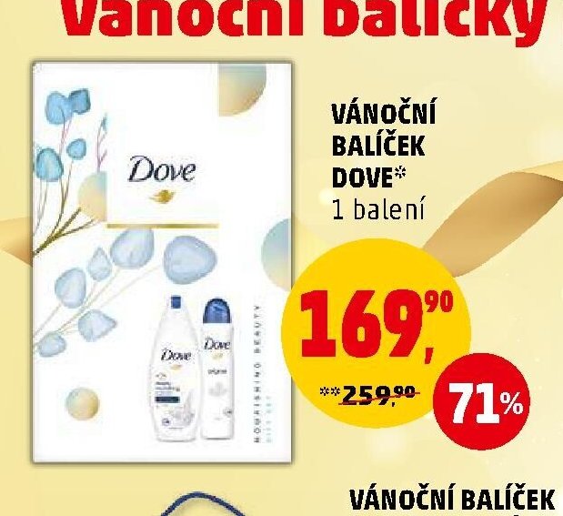 VÁNOČNÍ BALÍČEK DOVE