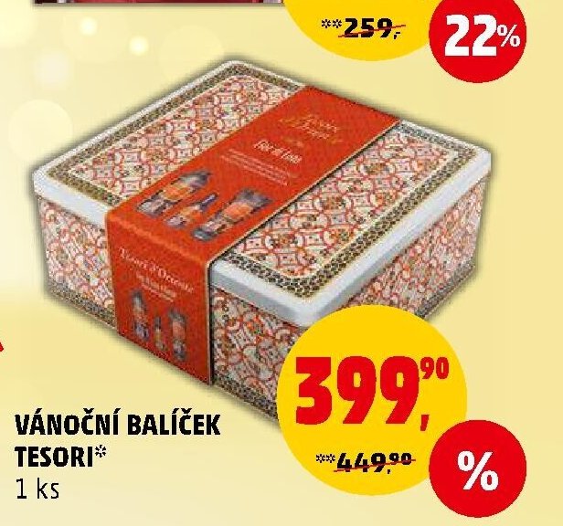 VÁNOČNÍ BALÍČEK TESORI