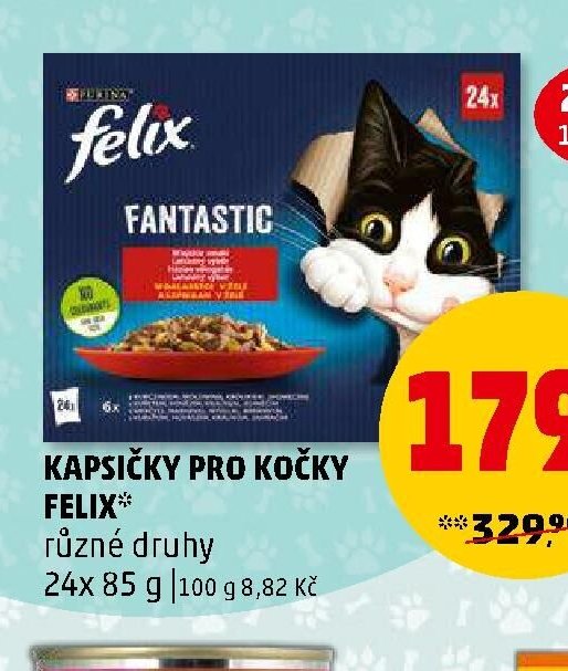 Kapsičky pro kočky Felix