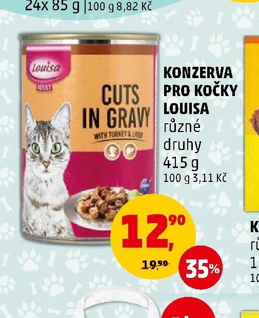 Konzerva pro kočky Louisa