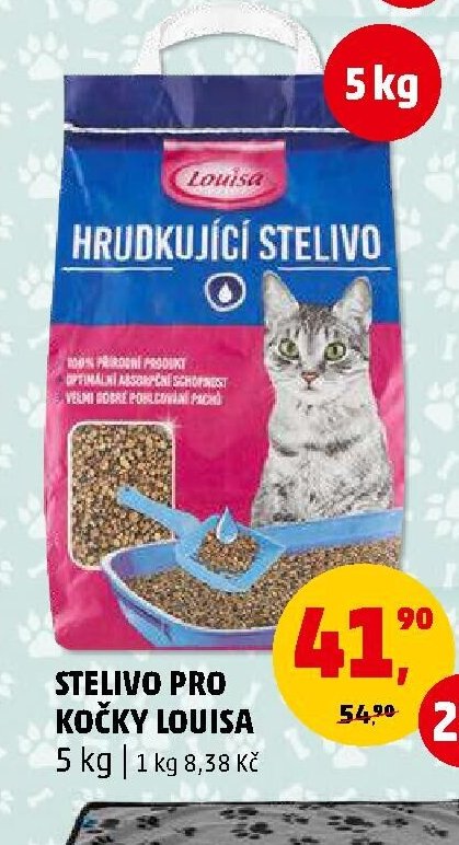 Stelivo pro kočky Louisa